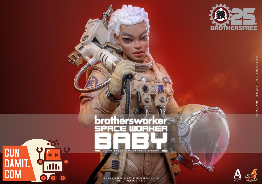 Hot Toys AMC040 Space Worker Baby Brothersfree 1/6 - space suit detail Hot Toys AMC040 Space Worker Baby Brothersfree 1/6 - space suit detail