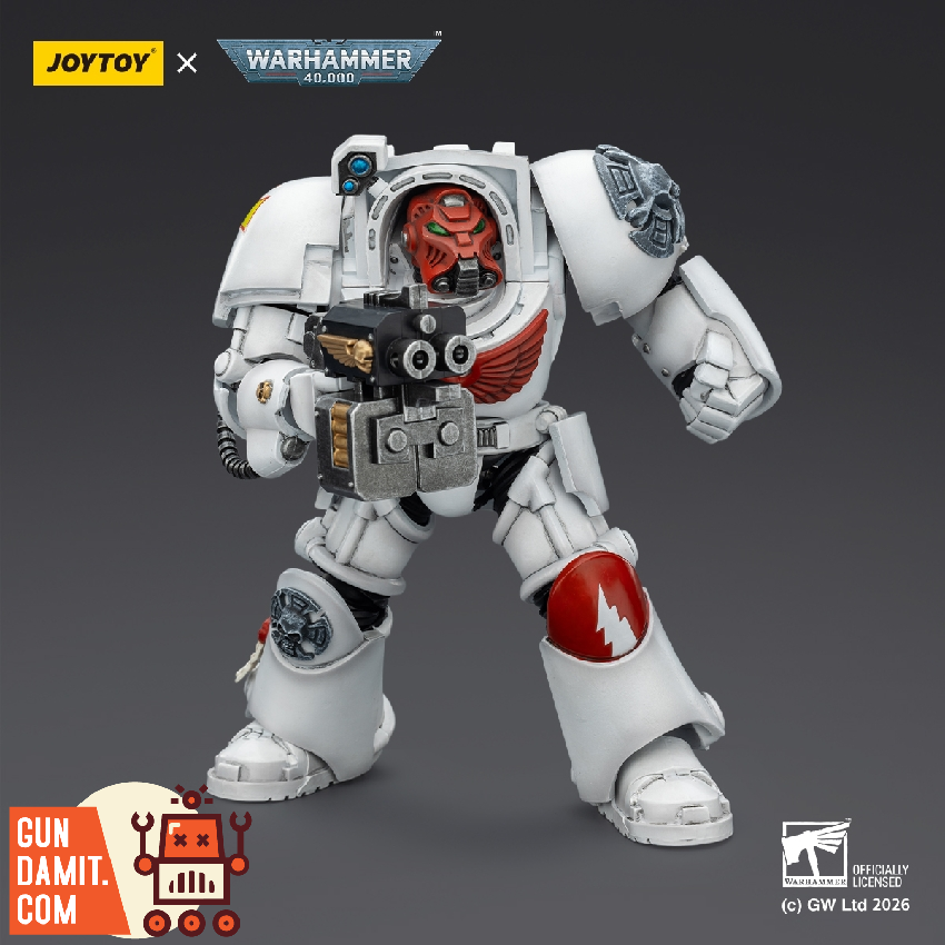 JT03196 White Scars Terminator 2 - close-up detail JoyToy JT03196 White Scars Terminator 2 - close-up detail