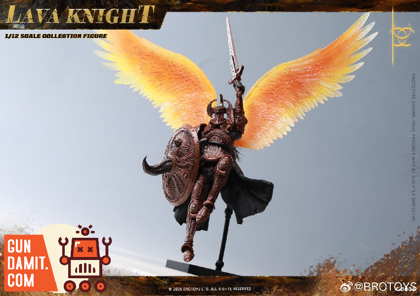 Lava Knight - view 7 BroToys GB004 Lava Knight - view 7