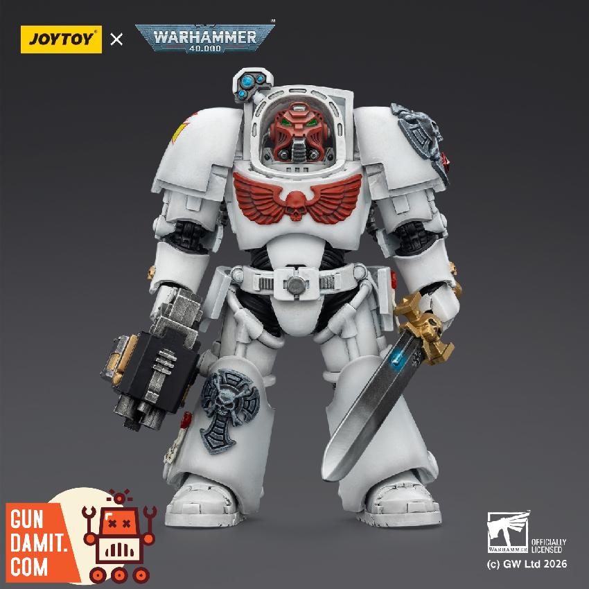 JT03189 White Scars Terminator 1 - front view JoyToy JT03189 White Scars Terminator 1 - front view