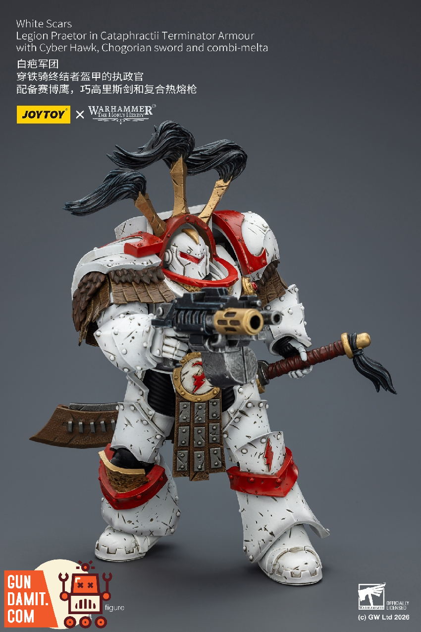 JoyToy White Scars Praetor Warhammer 40K - view 18 JT03486 JoyToy White Scars Praetor Terminator 1/18 - view 18