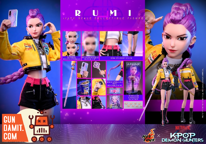 TMS176 Rumi - view 10 Hot Toys TMS176 KPop Demon Hunters Rumi - view 10