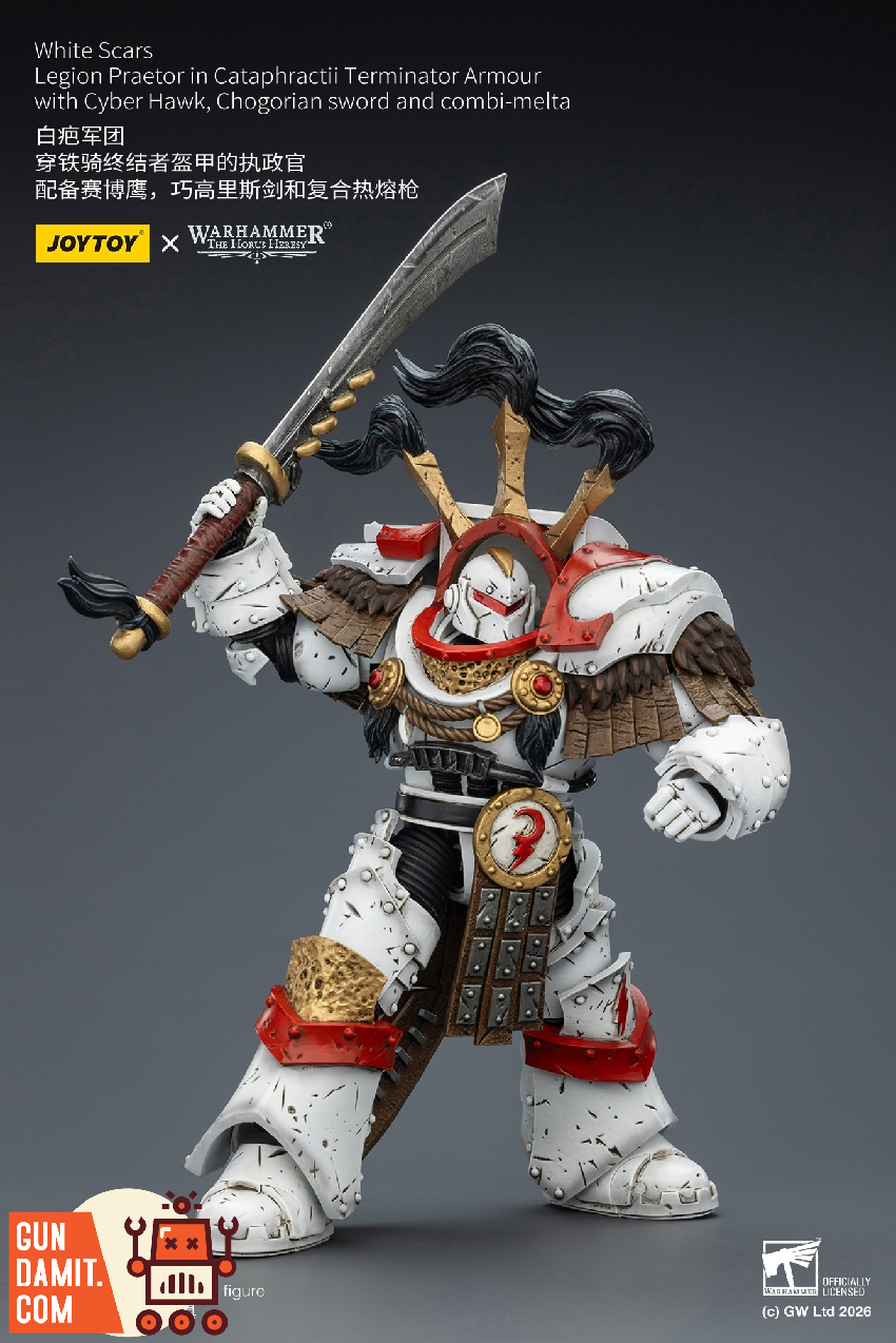 JoyToy White Scars Praetor Warhammer 40K - view 19 JT03486 JoyToy White Scars Praetor Terminator 1/18 - view 19