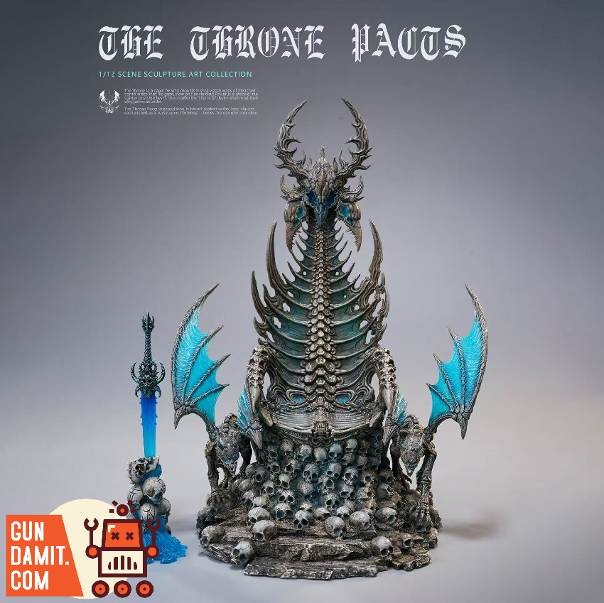 Throne Pacts - front view DarkCrown Unique Art Throne Pacts - front view