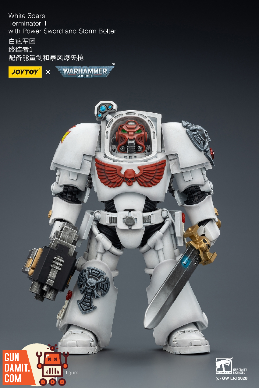JT03189 White Scars Terminator 1 - view 13 JoyToy JT03189 White Scars Terminator 1 - view 13