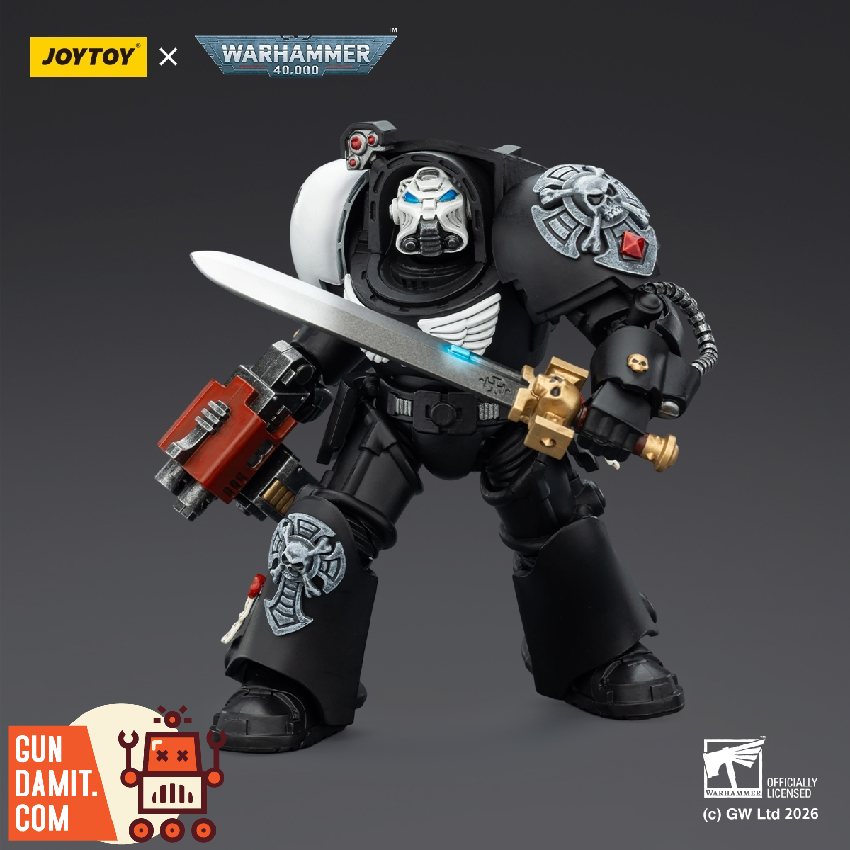 Raven Guard Terminator 1 - close-up detail JoyToy JT03240 Raven Guard Terminator 1 - close-up detail