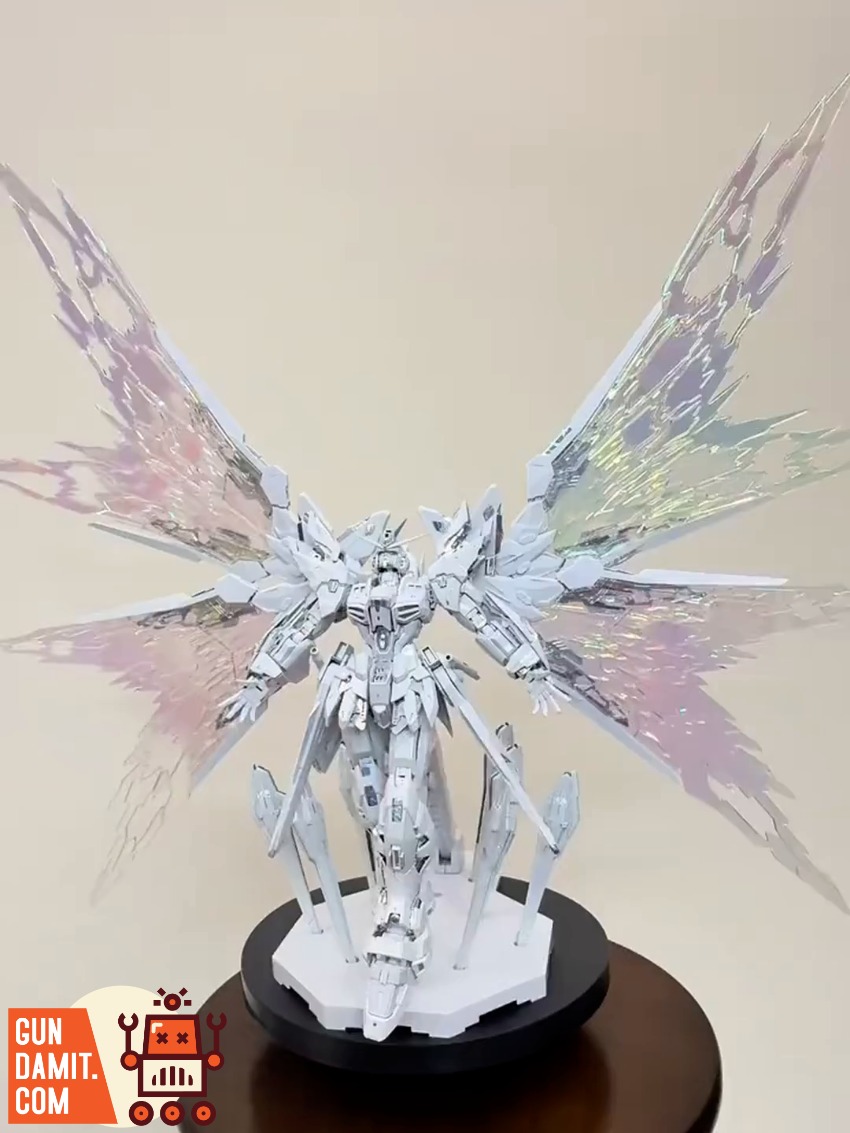 MGEX Twilight White - back view Chang Long MGEX Twilight White Gundam - back view
