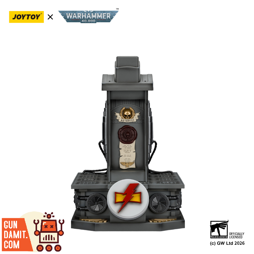 JoyToy JT04087 1/1 Warhammer 40K White Scars MkX Helmet & Display Stand - View 11 JoyToy JT04087 1/1 Warhammer 40K White Scars MkX Helmet & Display Stand - View 11