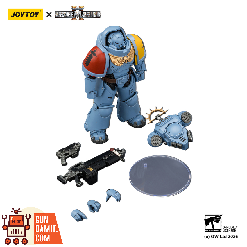 JoyToy JT03646 1/18 Warhammer 40K Game Edition Space Wolves Heavy Intercessor with Heavy Bolt Rifle and Bolt Pistol - View 10 JoyToy JT03646 1/18 Warhammer 40K Game Edition Space Wolves Heavy Intercessor with Heavy Bolt Rifle and Bolt Pistol - View 10