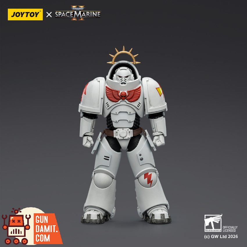 JoyToy JT03691 1/18 Warhammer 40K Game Edition White Scars Heavy Intercessor with Heavy Bolt Rifle and Bolt Pistol - View 1 JoyToy JT03691 1/18 Warhammer 40K Game Edition White Scars Heavy Intercessor with Heavy Bolt Rifle and Bolt Pistol - View 1