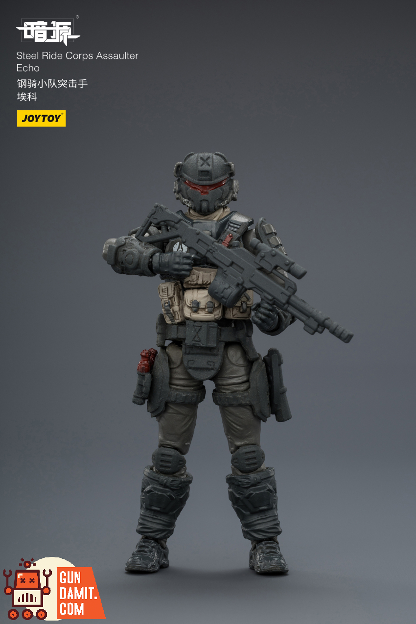 JoyToy JT04117 1/25 Dark Source Steel Ride Corps Assaulter Echo - View 2 JoyToy JT04117 1/25 Dark Source Steel Ride Corps Assaulter Echo - View 2