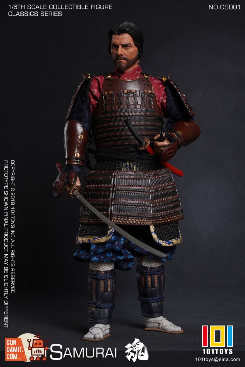 101TOYS 1/6 NO.CS001 Classics Series of The Last Samurai of Soul - View 3 101TOYS 1/6 NO.CS001 Classics Series of The Last Samurai of Soul - View 3