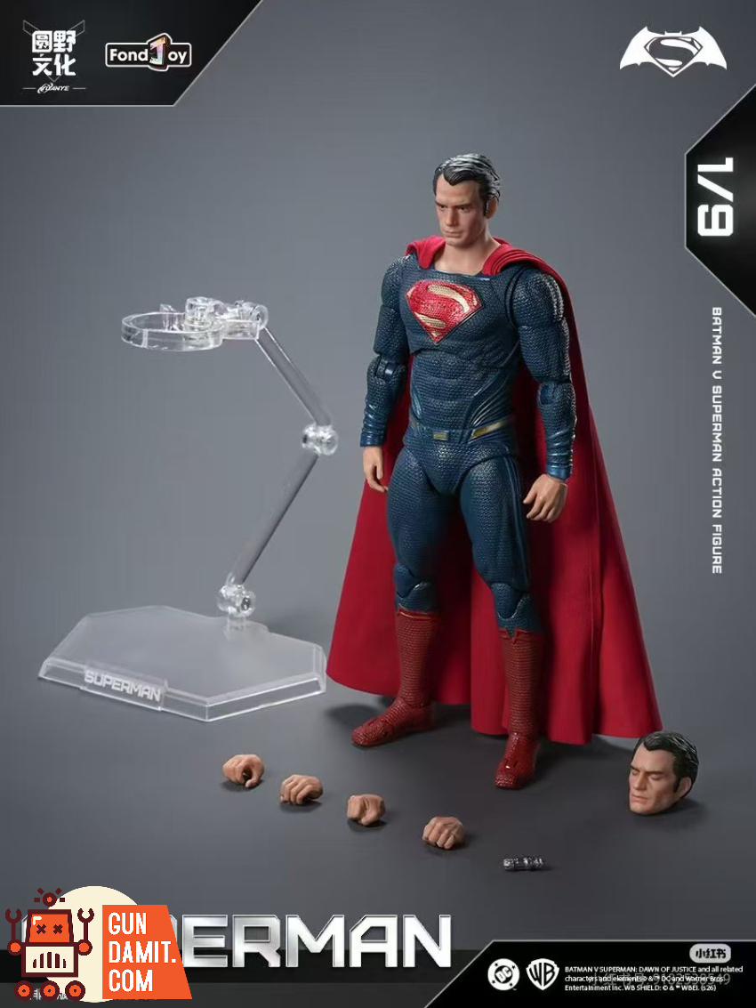 Fondjoy 1/9 DC1023 DC Series BVS Superman 2.0 - View 10 Fondjoy 1/9 DC1023 DC Series BVS Superman 2.0 - View 10