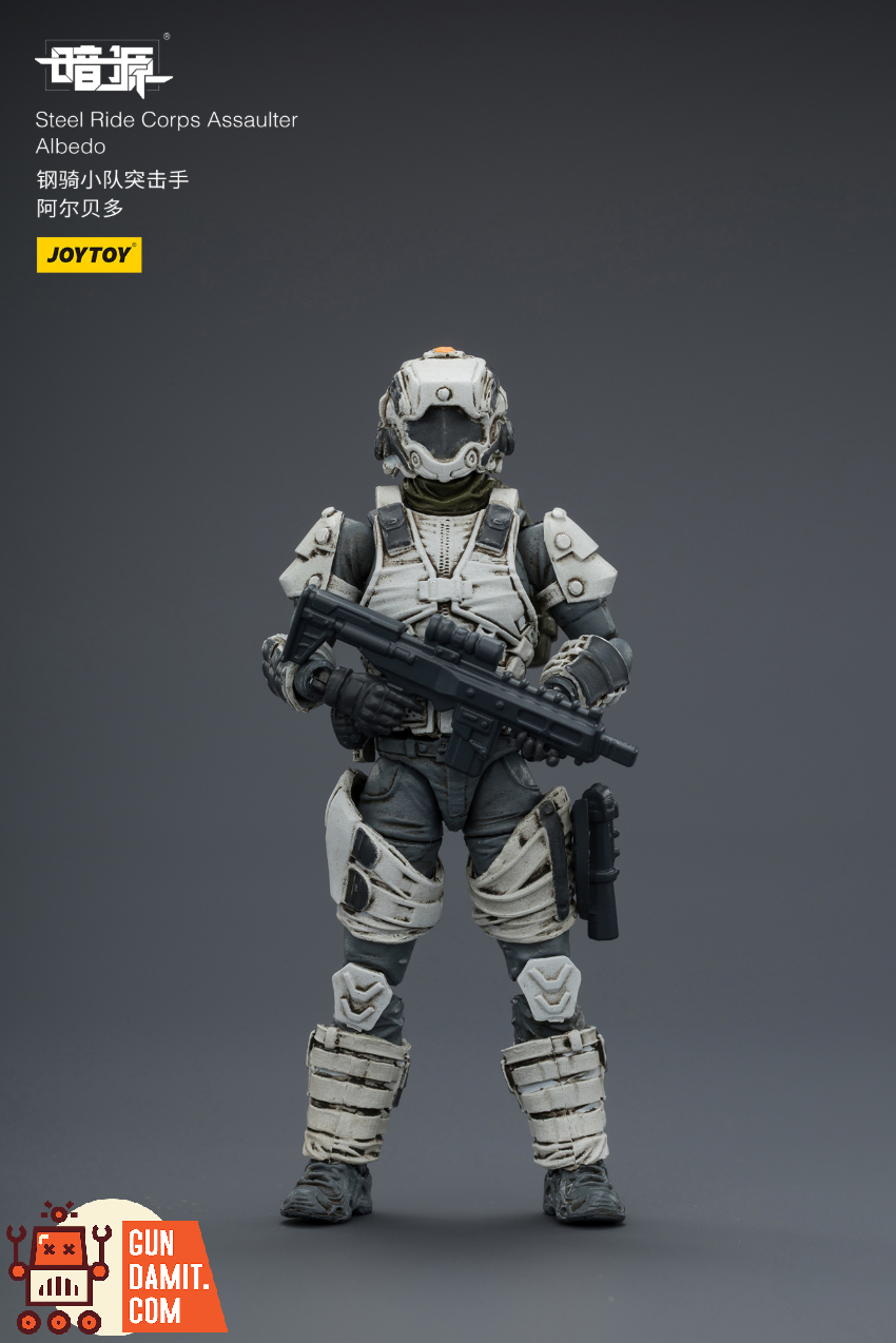JoyToy JT04148 1/25 Dark Source Steel Ride Corps Assaulter Albedo - View 2 JoyToy JT04148 1/25 Dark Source Steel Ride Corps Assaulter Albedo - View 2