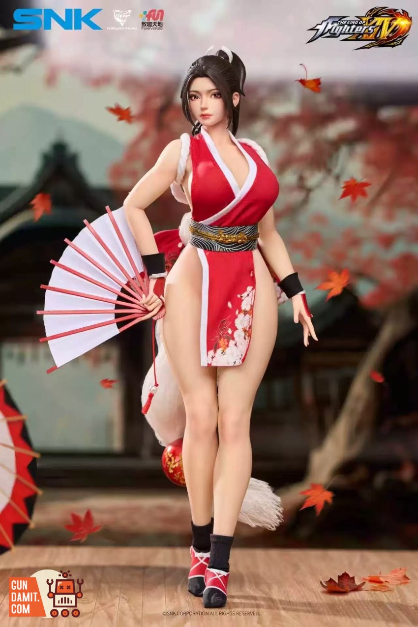 TRIEAGLES STUDIO 1/6 The King of Fighters XIV SNK Licensed Mai Shiranui Standard Ver. - View 7 TRIEAGLES STUDIO 1/6 The King of Fighters XIV SNK Licensed Mai Shiranui Standard Ver. - View 7