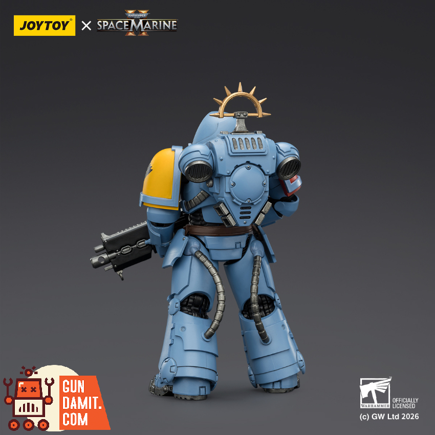 JoyToy JT03646 1/18 Warhammer 40K Game Edition Space Wolves Heavy Intercessor with Heavy Bolt Rifle and Bolt Pistol - View 2 JoyToy JT03646 1/18 Warhammer 40K Game Edition Space Wolves Heavy Intercessor with Heavy Bolt Rifle and Bolt Pistol - View 2