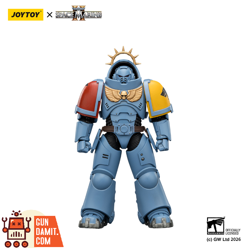 JoyToy JT03646 1/18 Warhammer 40K Game Edition Space Wolves Heavy Intercessor with Heavy Bolt Rifle and Bolt Pistol - View 6 JoyToy JT03646 1/18 Warhammer 40K Game Edition Space Wolves Heavy Intercessor with Heavy Bolt Rifle and Bolt Pistol - View 6