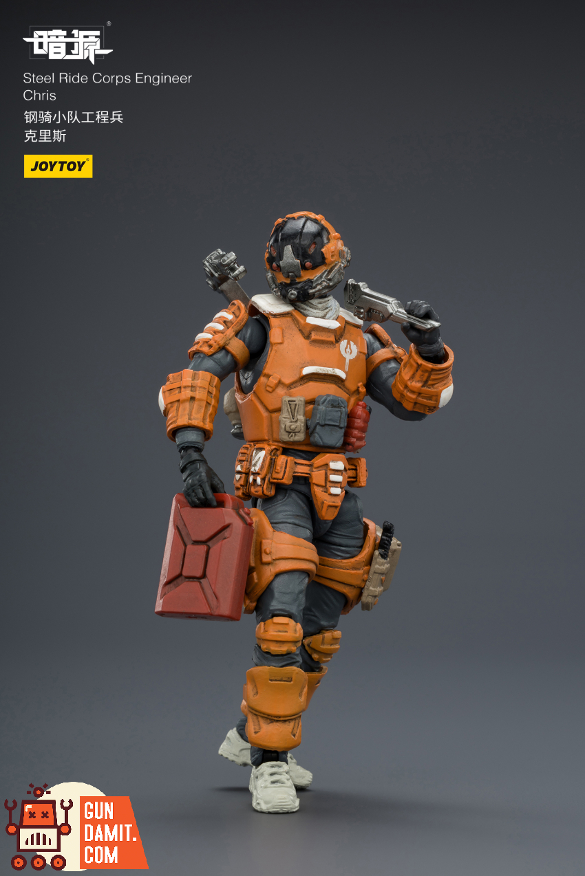 JoyToy JT04131 1/25 Dark Source Steel Ride Corps Engineer Chris - View 7 JoyToy JT04131 1/25 Dark Source Steel Ride Corps Engineer Chris - View 7