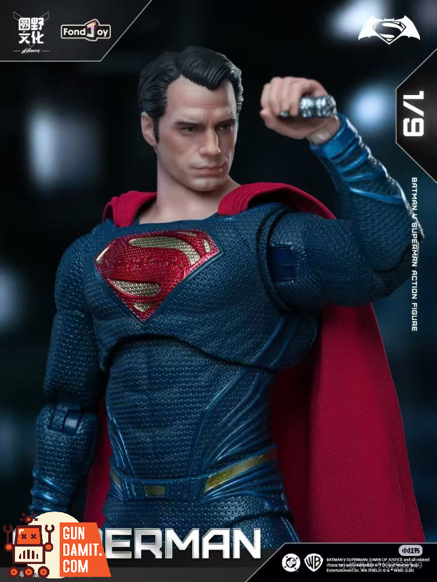 Fondjoy 1/9 DC1023 DC Series BVS Superman 2.0 - View 2 Fondjoy 1/9 DC1023 DC Series BVS Superman 2.0 - View 2