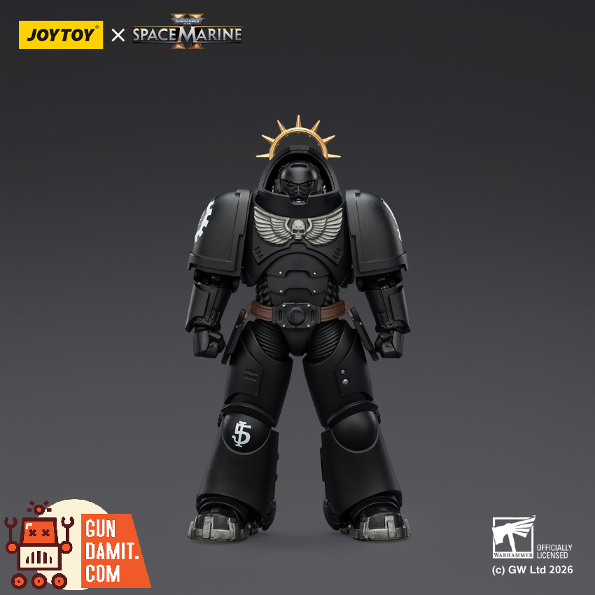 JoyToy JT03714 1/18 Warhammer 40K Game Edition Iron Hands Heavy Intercessor with Heavy Bolt Rifle and Bolt Pistol - View 1 JoyToy JT03714 1/18 Warhammer 40K Game Edition Iron Hands Heavy Intercessor with Heavy Bolt Rifle and Bolt Pistol - View 1