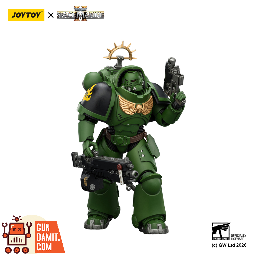 JoyToy JT03677 1/18 Warhammer 40K Game Edition Salamanders Heavy Intercessor with Heavy Bolt Rifle and Bolt Pistol - View 9 JoyToy JT03677 1/18 Warhammer 40K Game Edition Salamanders Heavy Intercessor with Heavy Bolt Rifle and Bolt Pistol - View 9
