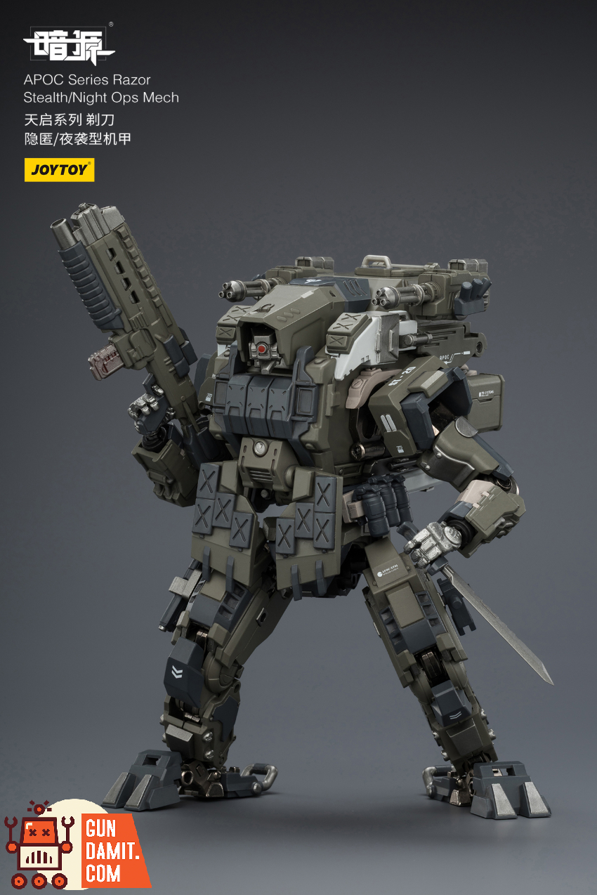 JoyToy JT03509 1/25 Dark Source APOC Series Razor Stealth/Night Ops Mech - View 1 JoyToy JT03509 1/25 Dark Source APOC Series Razor Stealth/Night Ops Mech - View 1