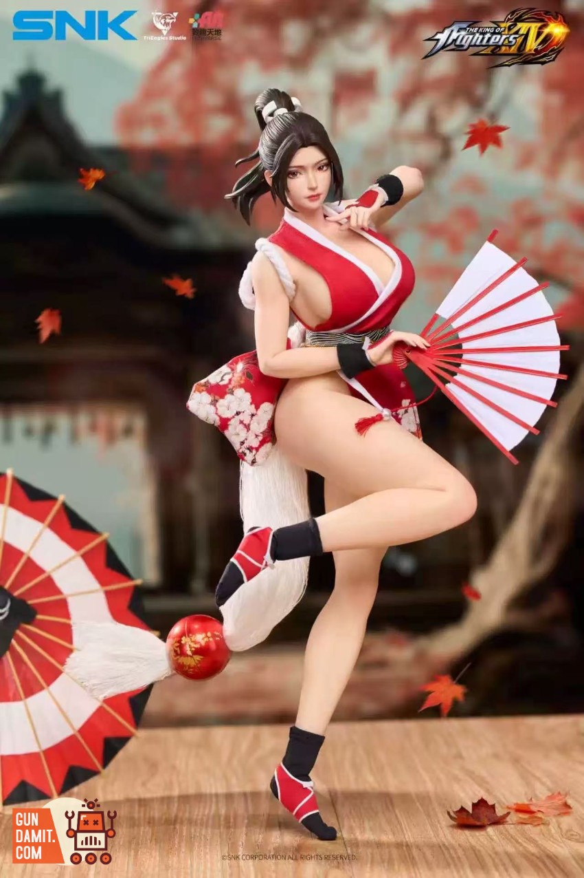 TRIEAGLES STUDIO 1/6 The King of Fighters XIV SNK Licensed Mai Shiranui Standard Ver. - View 8 TRIEAGLES STUDIO 1/6 The King of Fighters XIV SNK Licensed Mai Shiranui Standard Ver. - View 8