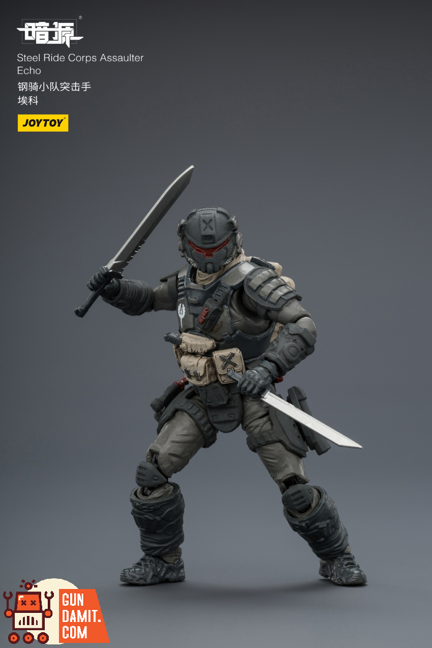JoyToy JT04117 1/25 Dark Source Steel Ride Corps Assaulter Echo - View 6 JoyToy JT04117 1/25 Dark Source Steel Ride Corps Assaulter Echo - View 6