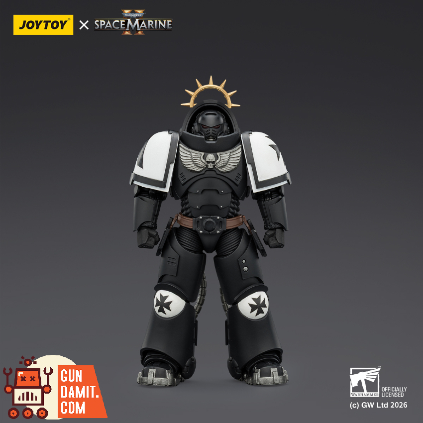 JoyToy JT03721 1/18 Warhammer 40K Game Edition Black Templars Heavy Intercessor with Heavy Bolt Rifle and Bolt Pistol - View 1 JoyToy JT03721 1/18 Warhammer 40K Game Edition Black Templars Heavy Intercessor with Heavy Bolt Rifle and Bolt Pistol - View 1