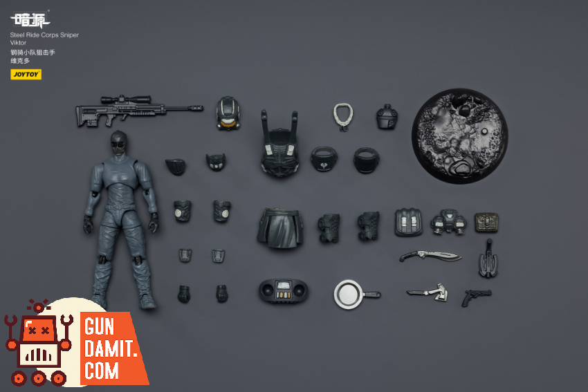 JoyToy JT04100 1/25 Dark Source Steel Ride Corps Sniper Viktor - View 9 JoyToy JT04100 1/25 Dark Source Steel Ride Corps Sniper Viktor - View 9