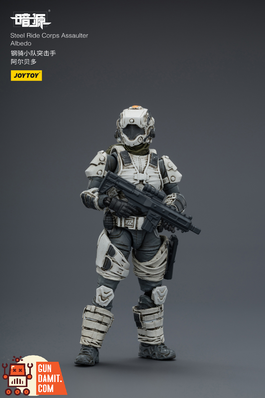JoyToy JT04148 1/25 Dark Source Steel Ride Corps Assaulter Albedo - View 3 JoyToy JT04148 1/25 Dark Source Steel Ride Corps Assaulter Albedo - View 3
