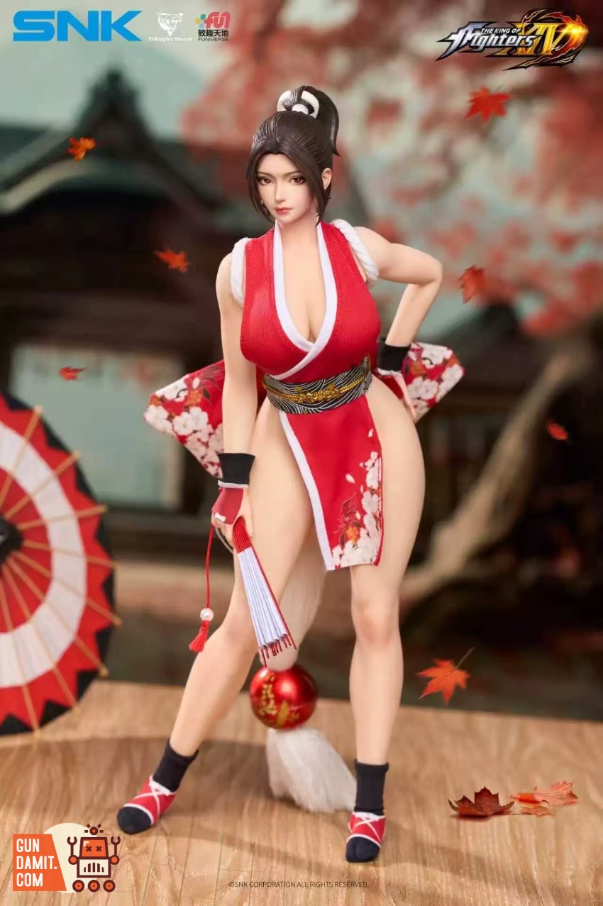 TRIEAGLES STUDIO 1/6 The King of Fighters XIV SNK Licensed Mai Shiranui Standard Ver. - View 6 TRIEAGLES STUDIO 1/6 The King of Fighters XIV SNK Licensed Mai Shiranui Standard Ver. - View 6