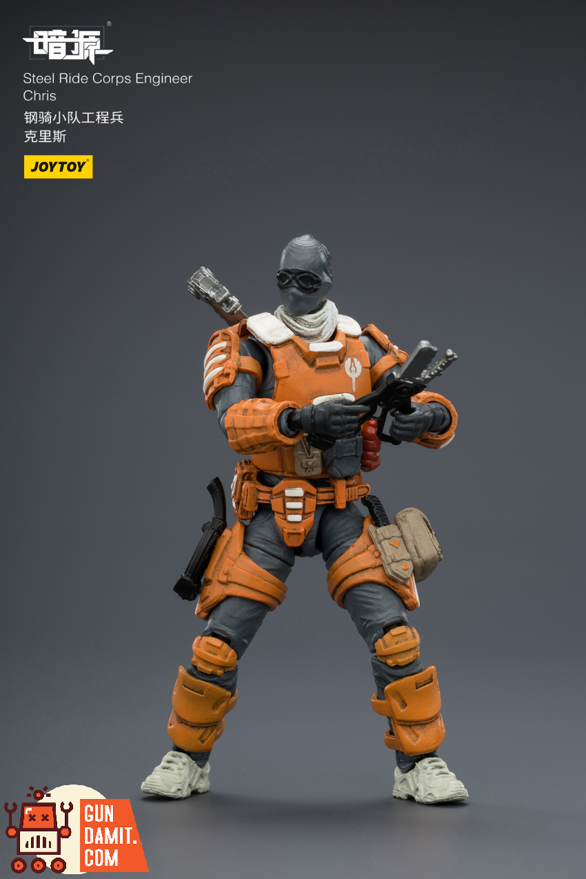 JoyToy JT04131 1/25 Dark Source Steel Ride Corps Engineer Chris - View 8 JoyToy JT04131 1/25 Dark Source Steel Ride Corps Engineer Chris - View 8