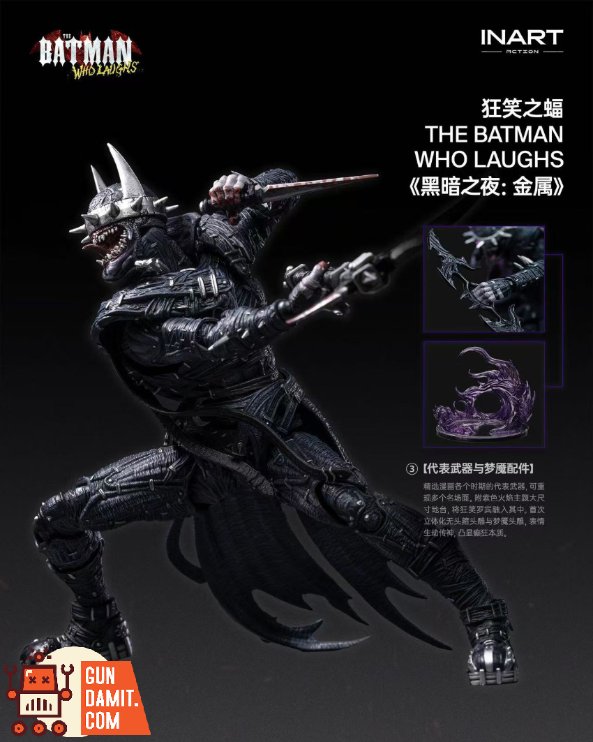 INART 1/12 MAG-C0002 Dark Nights: Metal The Batman Who Laughs - View 7 INART 1/12 MAG-C0002 Dark Nights: Metal The Batman Who Laughs - View 7