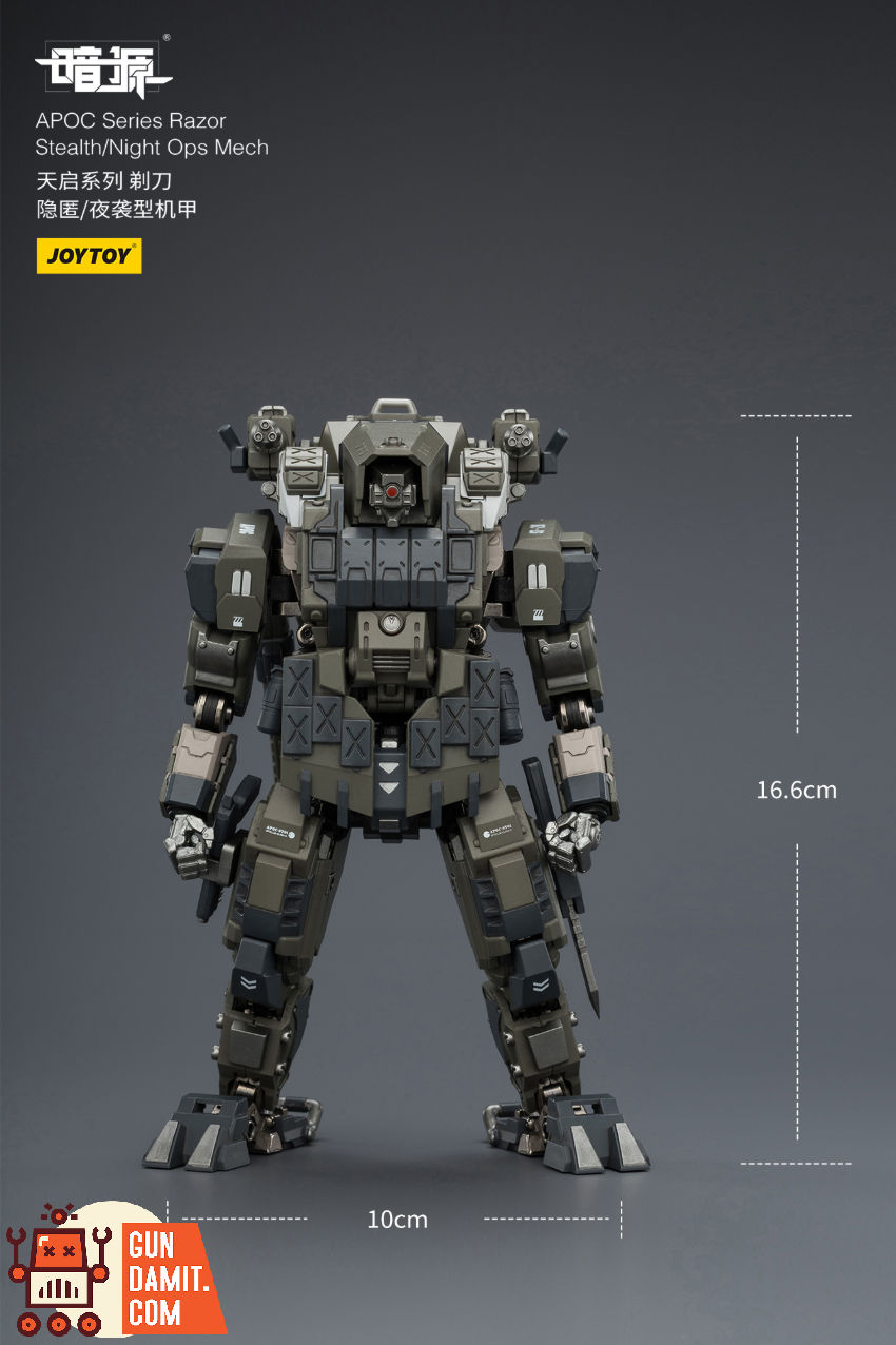 JoyToy JT03509 1/25 Dark Source APOC Series Razor Stealth/Night Ops Mech - View 10 JoyToy JT03509 1/25 Dark Source APOC Series Razor Stealth/Night Ops Mech - View 10