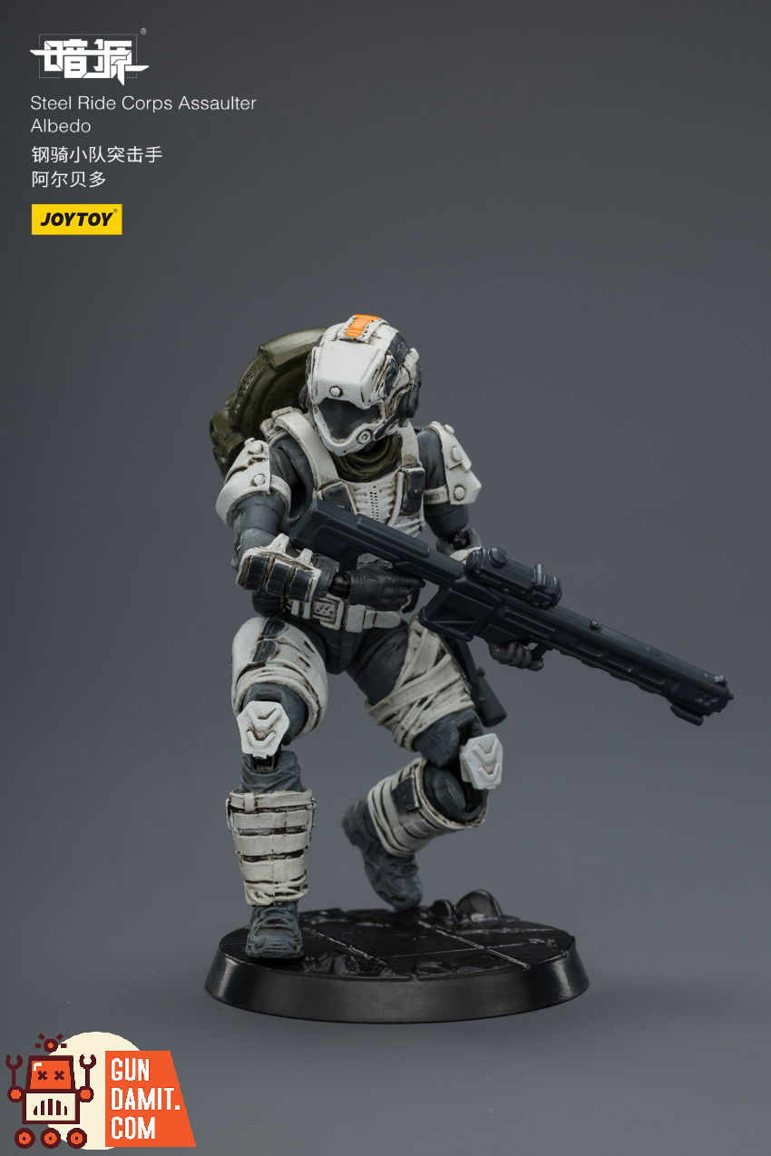 JoyToy JT04148 1/25 Dark Source Steel Ride Corps Assaulter Albedo - View 8 JoyToy JT04148 1/25 Dark Source Steel Ride Corps Assaulter Albedo - View 8