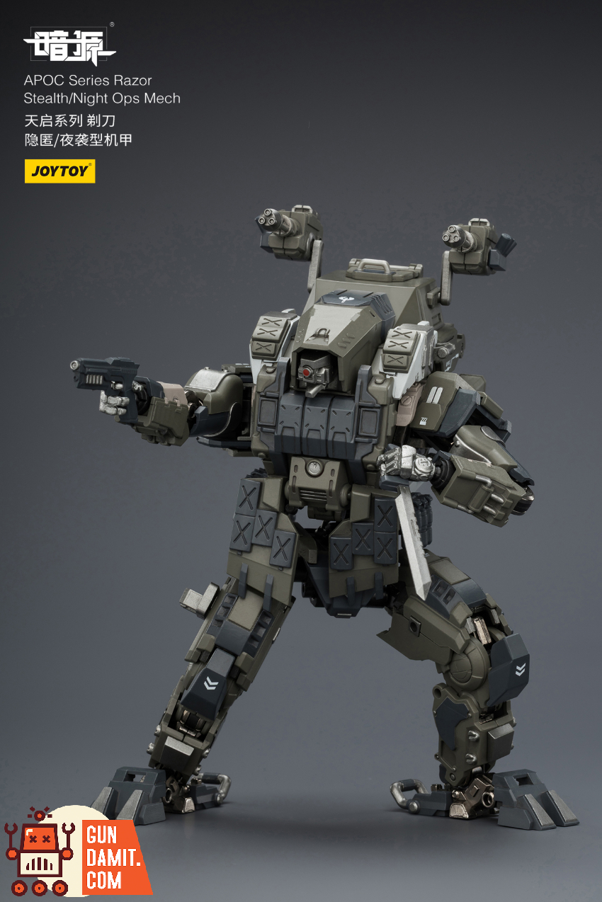 JoyToy JT03509 1/25 Dark Source APOC Series Razor Stealth/Night Ops Mech - View 5 JoyToy JT03509 1/25 Dark Source APOC Series Razor Stealth/Night Ops Mech - View 5