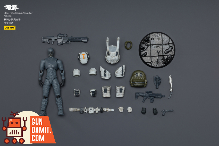JoyToy JT04148 1/25 Dark Source Steel Ride Corps Assaulter Albedo - View 9 JoyToy JT04148 1/25 Dark Source Steel Ride Corps Assaulter Albedo - View 9