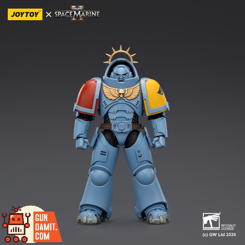 JoyToy JT03646 1/18 Warhammer 40K Game Edition Space Wolves Heavy Intercessor with Heavy Bolt Rifle and Bolt Pistol - View 1 JoyToy JT03646 1/18 Warhammer 40K Game Edition Space Wolves Heavy Intercessor with Heavy Bolt Rifle and Bolt Pistol - View 1