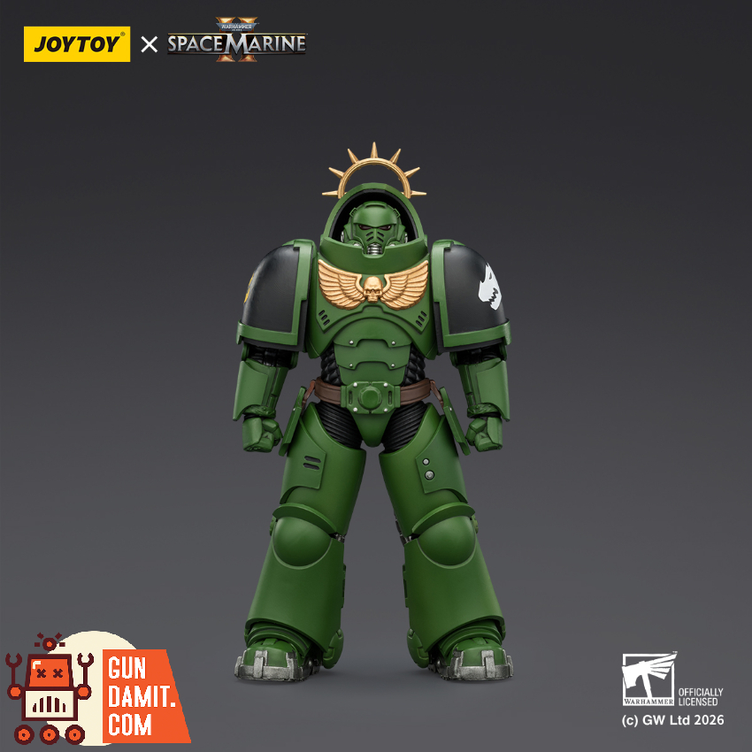 JoyToy JT03677 1/18 Warhammer 40K Game Edition Salamanders Heavy Intercessor with Heavy Bolt Rifle and Bolt Pistol - View 1 JoyToy JT03677 1/18 Warhammer 40K Game Edition Salamanders Heavy Intercessor with Heavy Bolt Rifle and Bolt Pistol - View 1