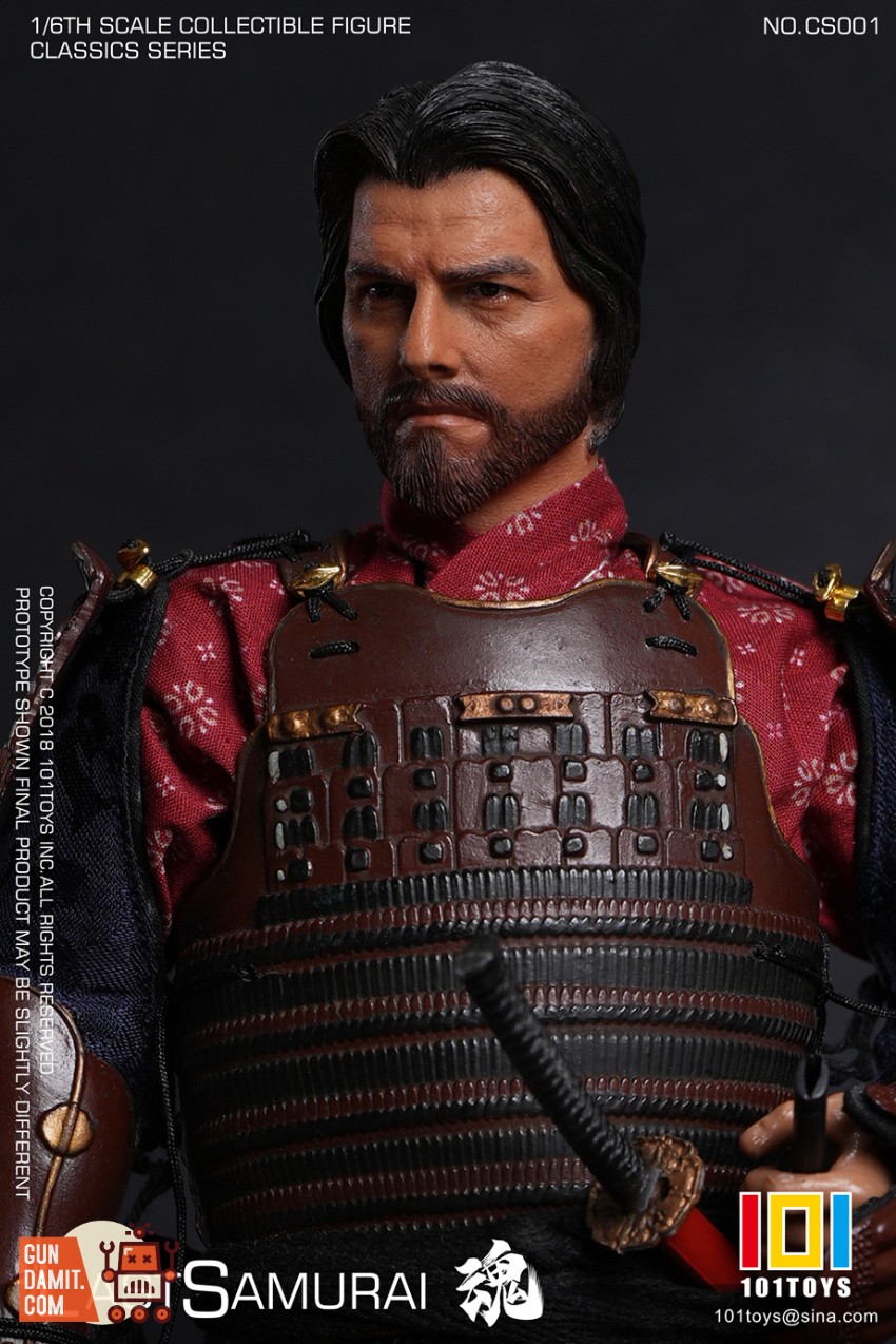 101TOYS 1/6 NO.CS001 Classics Series of The Last Samurai of Soul - View 6 101TOYS 1/6 NO.CS001 Classics Series of The Last Samurai of Soul - View 6