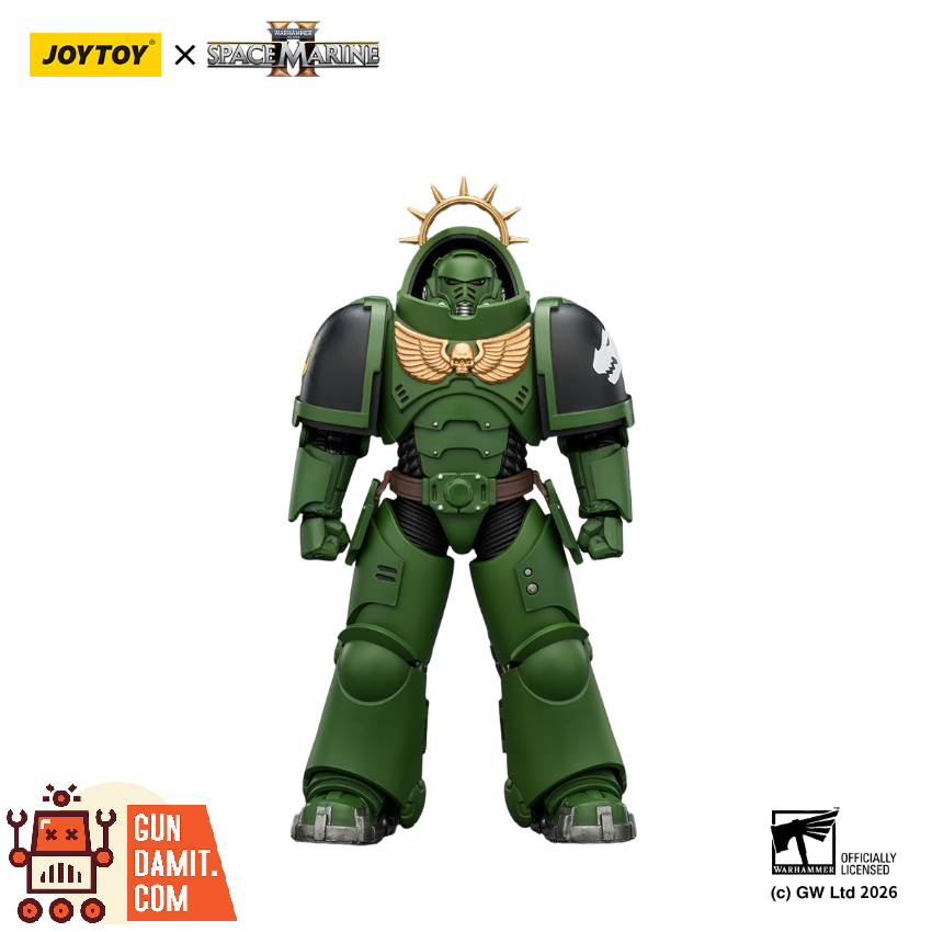 JoyToy JT03677 1/18 Warhammer 40K Game Edition Salamanders Heavy Intercessor with Heavy Bolt Rifle and Bolt Pistol - View 6 JoyToy JT03677 1/18 Warhammer 40K Game Edition Salamanders Heavy Intercessor with Heavy Bolt Rifle and Bolt Pistol - View 6