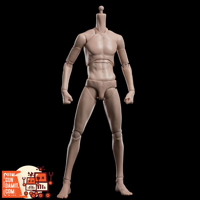 RongHuan Models 1/6 FSJB-01B Articoy Super-articulated Slim Male Body Wide Shoulder Tan Skin Ver. - View 1 RongHuan Models 1/6 FSJB-01B Articoy Super-articulated Slim Male Body Wide Shoulder Tan Skin Ver. - View 1