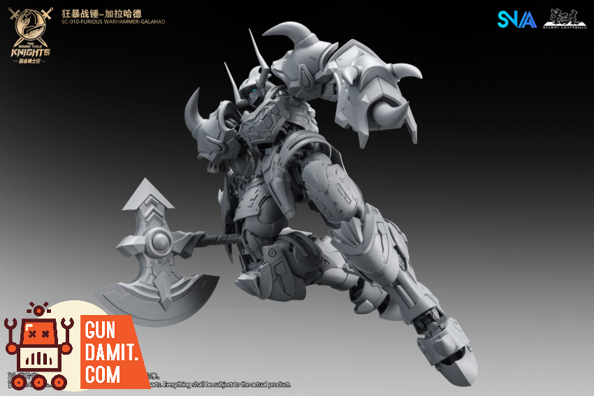 SNAA Model 1/144 SC-010 Furious Warhammer Galahad Model Kit - View 9 SNAA Model 1/144 SC-010 Furious Warhammer Galahad Model Kit - View 9