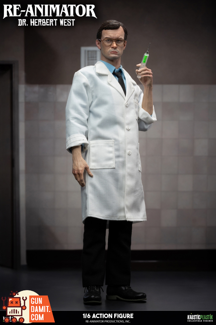Infinite 1/6 Re-Animator Doctor Herbert West Standard Ver. - View 2 Infinite 1/6 Re-Animator Doctor Herbert West Standard Ver. - View 2