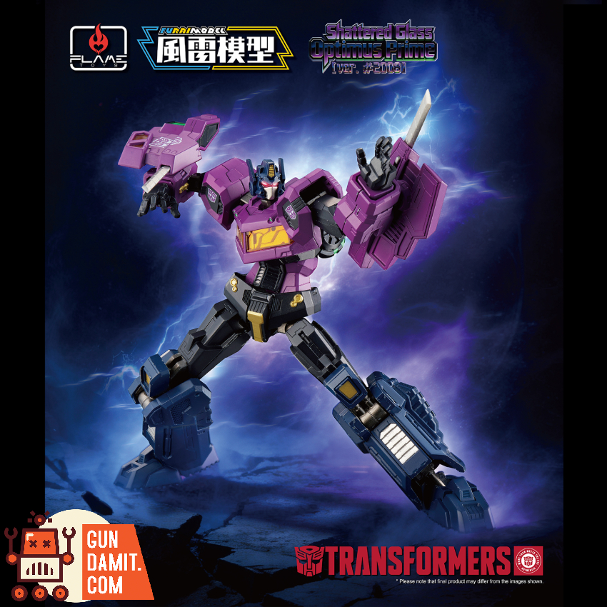 Sentinel Toys Furai Model Shattered Glass Optimus Prime Model Kit - View 16 Sentinel Toys Furai Model Shattered Glass Optimus Prime Model Kit - View 16