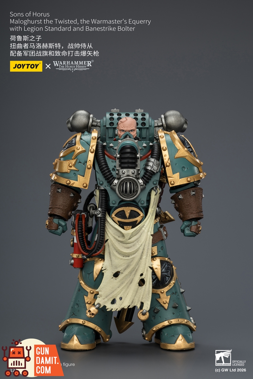 JoyToy JT04339 1/18 Warhammer The Horus Heresy Sons of Horus Maloghurst the Twisted the Warmaster's Equerry - View 5 JoyToy JT04339 1/18 Warhammer The Horus Heresy Sons of Horus Maloghurst the Twisted the Warmaster's Equerry - View 5
