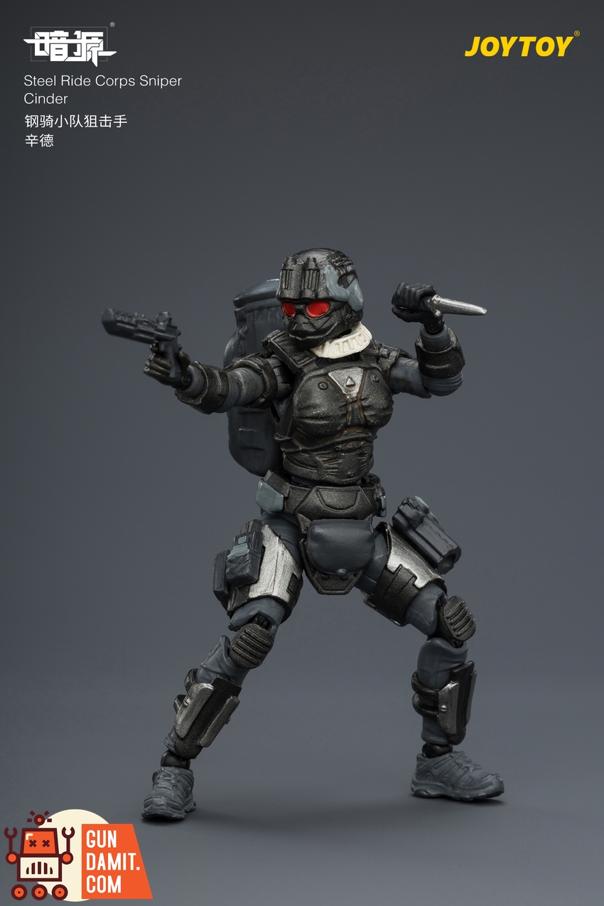 JoyToy JT04247 1/25 Dark Source Steel Ride Corps Sniper Cinder - View 5 JoyToy JT04247 1/25 Dark Source Steel Ride Corps Sniper Cinder - View 5