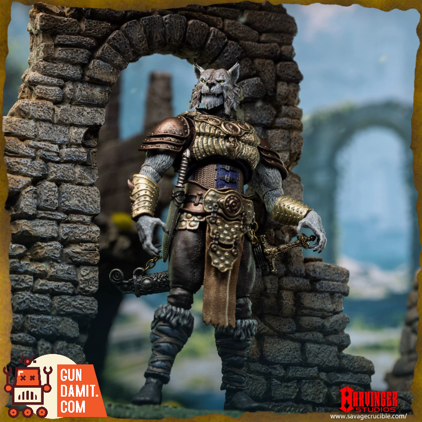 Harvinger Studios 1/12 Savage Crucible Brynyar Vael - View 4 Harvinger Studios 1/12 Savage Crucible Brynyar Vael - View 4