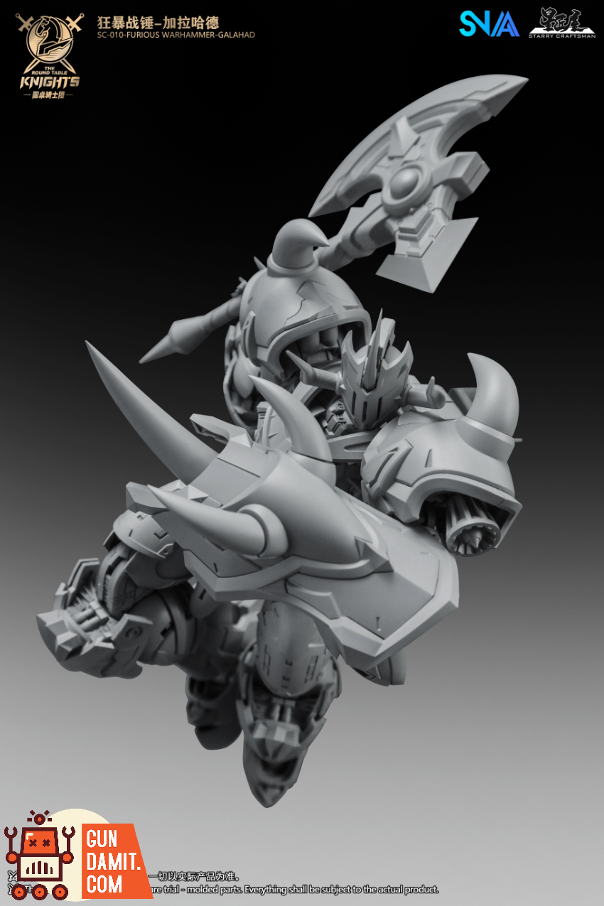 SNAA Model 1/144 SC-010 Furious Warhammer Galahad Model Kit - View 4 SNAA Model 1/144 SC-010 Furious Warhammer Galahad Model Kit - View 4